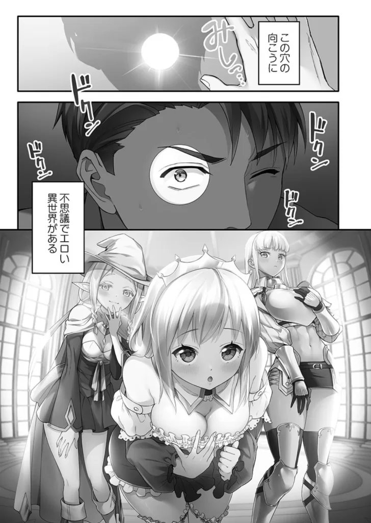 異世界壁穴〜この穴のナカはめちゃめちゃ気持ちいい！1のサンプル画像1