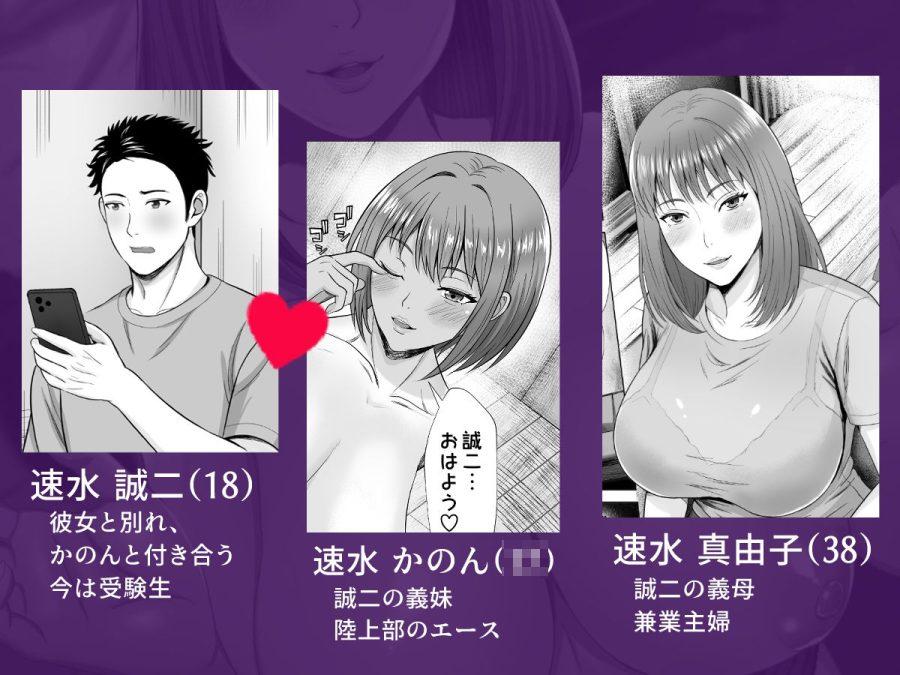 義妹が恋人なのに...義母の濃密スキンシップに流された話のサンプル画像1